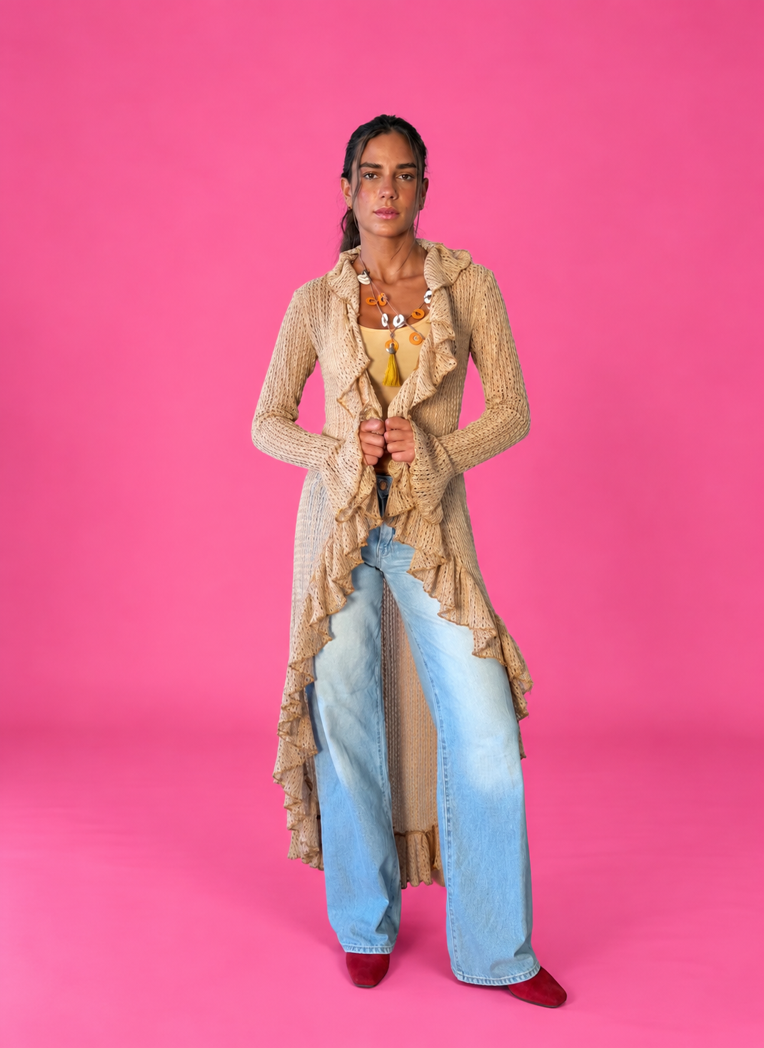 The Ruffle Rush Cardigan
