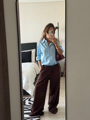 The Brown Flow Trousers
