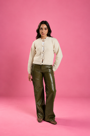 The Army Leather Pants