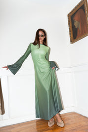 The Matcha Flare Dress