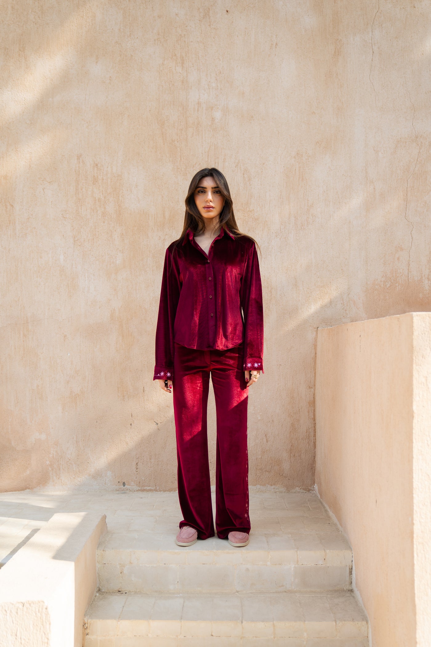 Layaly Ramadan Velvet Set