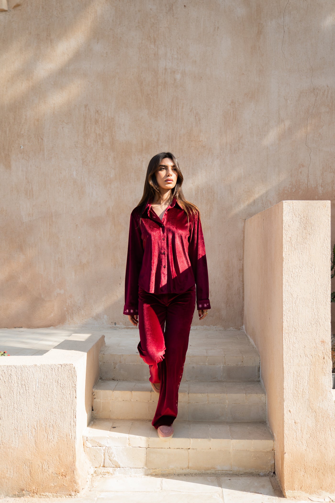 Layaly Ramadan Velvet Set