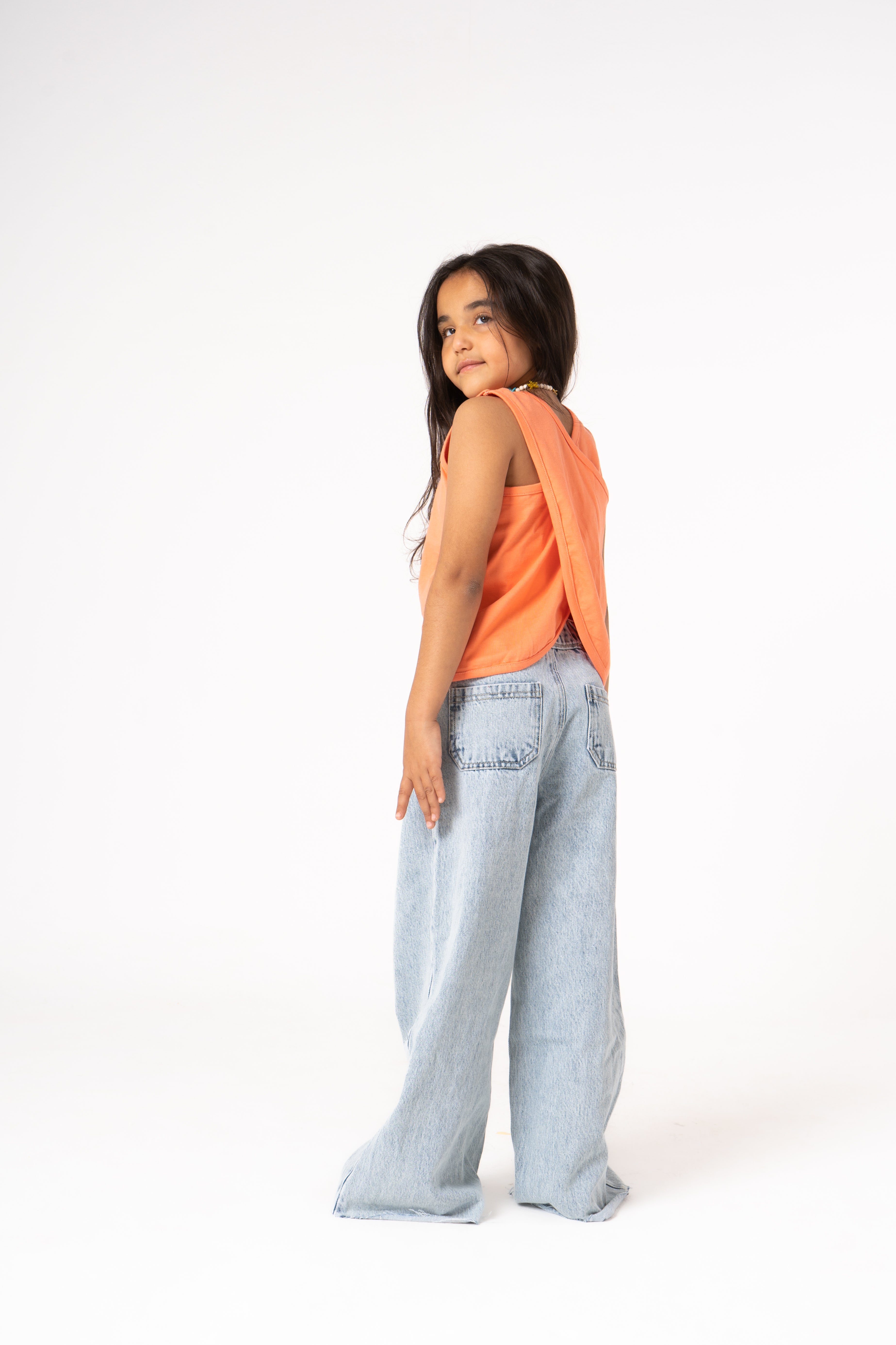 Kids Crossed Back Top