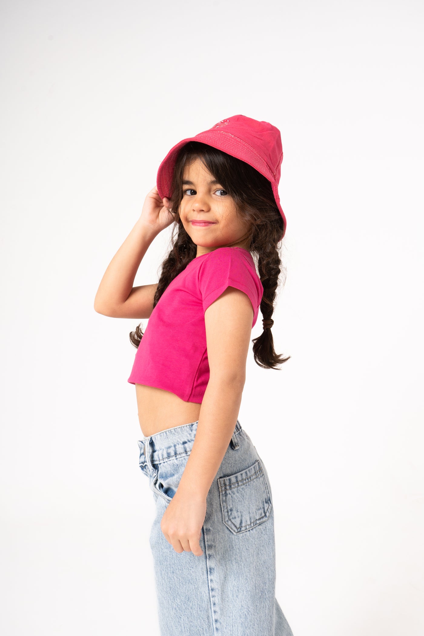 Kids bodycon half sleeve