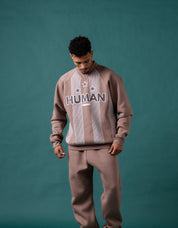 Human Mark Sweatshirt - Cafe