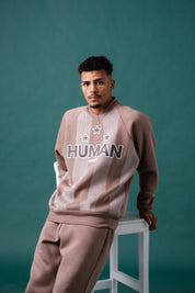 Human Mark Sweatshirt - Cafe