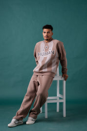 Human Mark Sweatshirt - Cafe