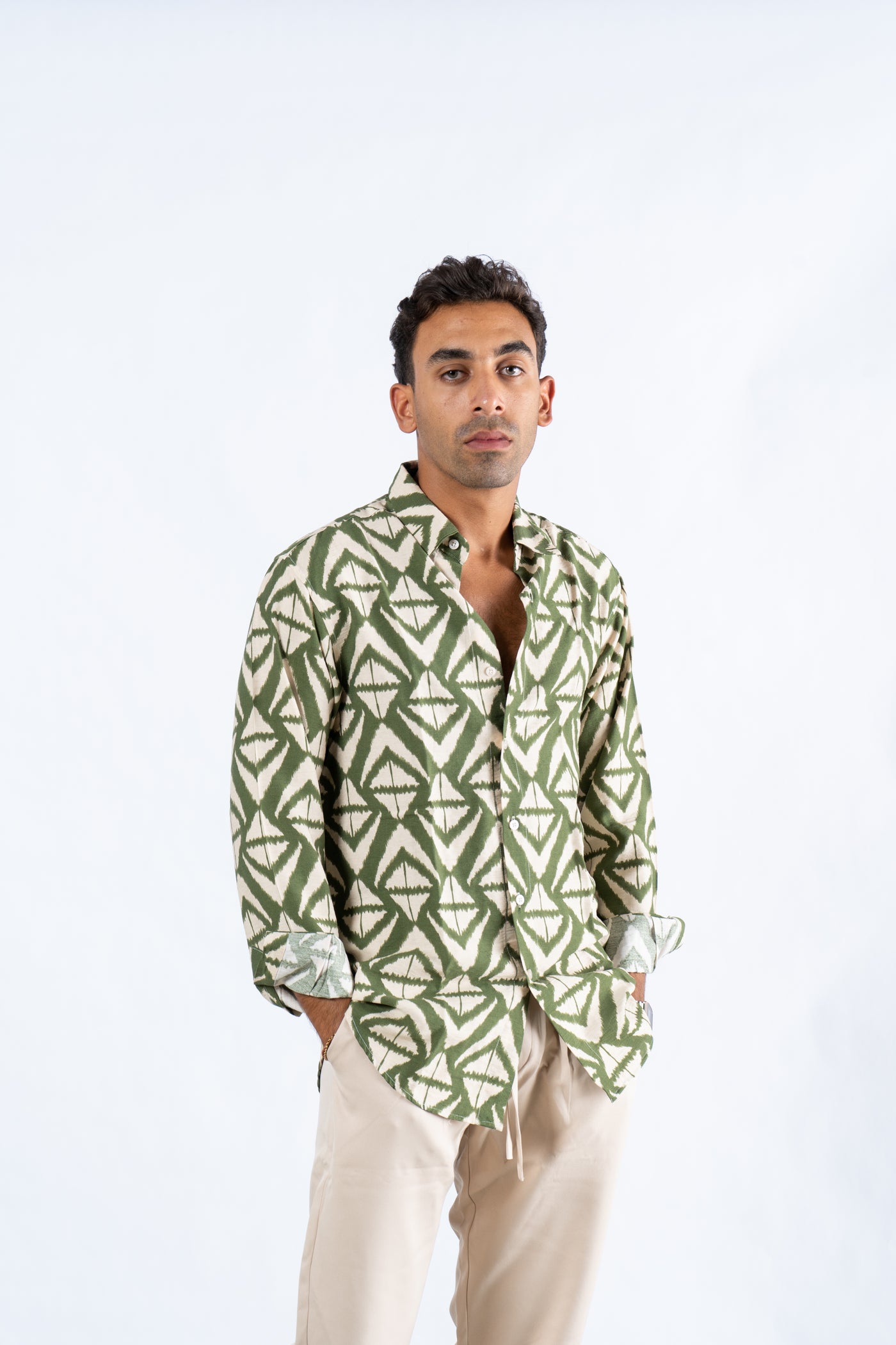 Men Boho Shirt