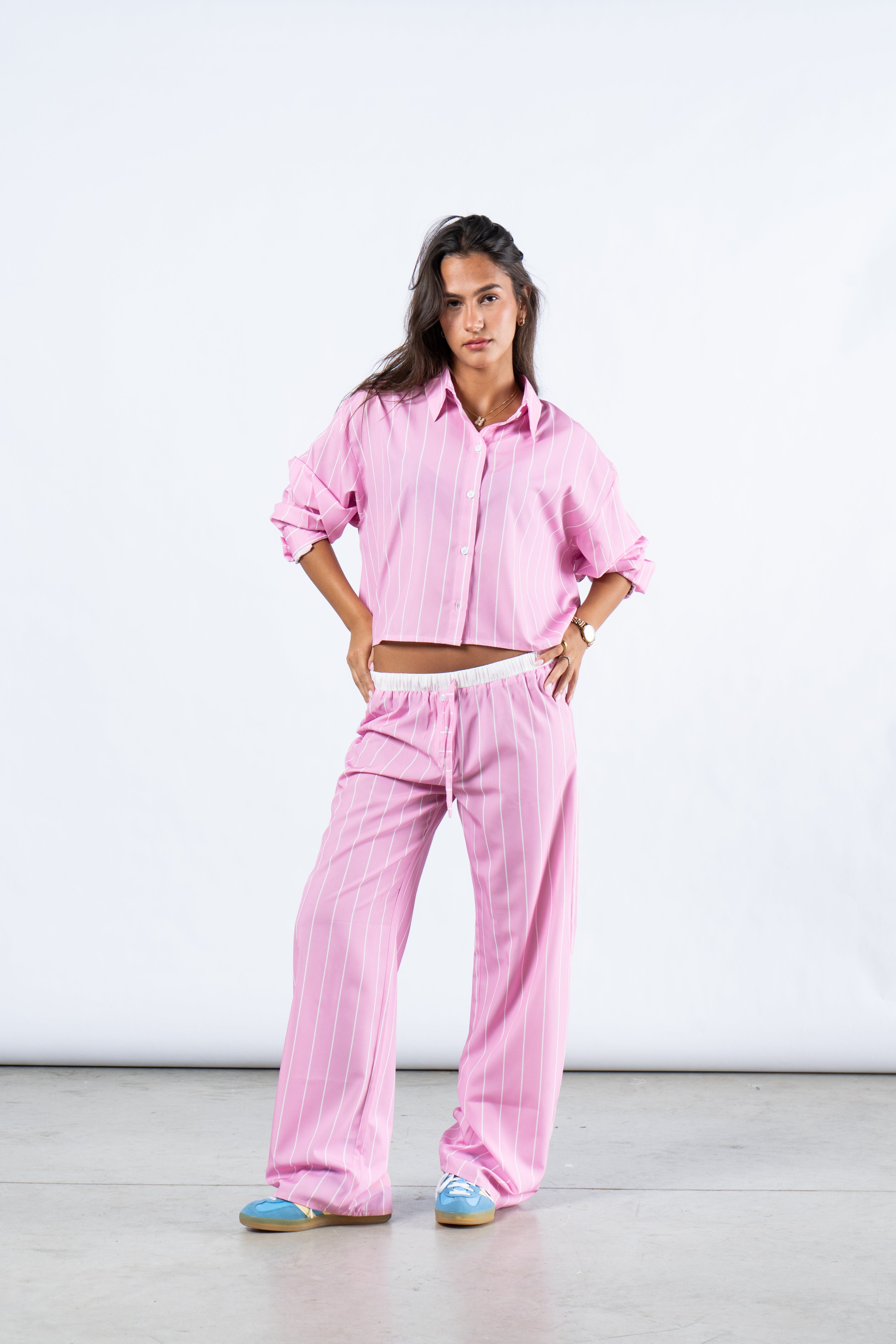 Stripy Set - Pink