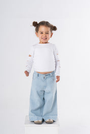 Kids Wide leg denim