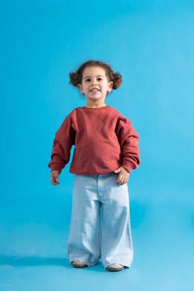 Kids Wide leg denim