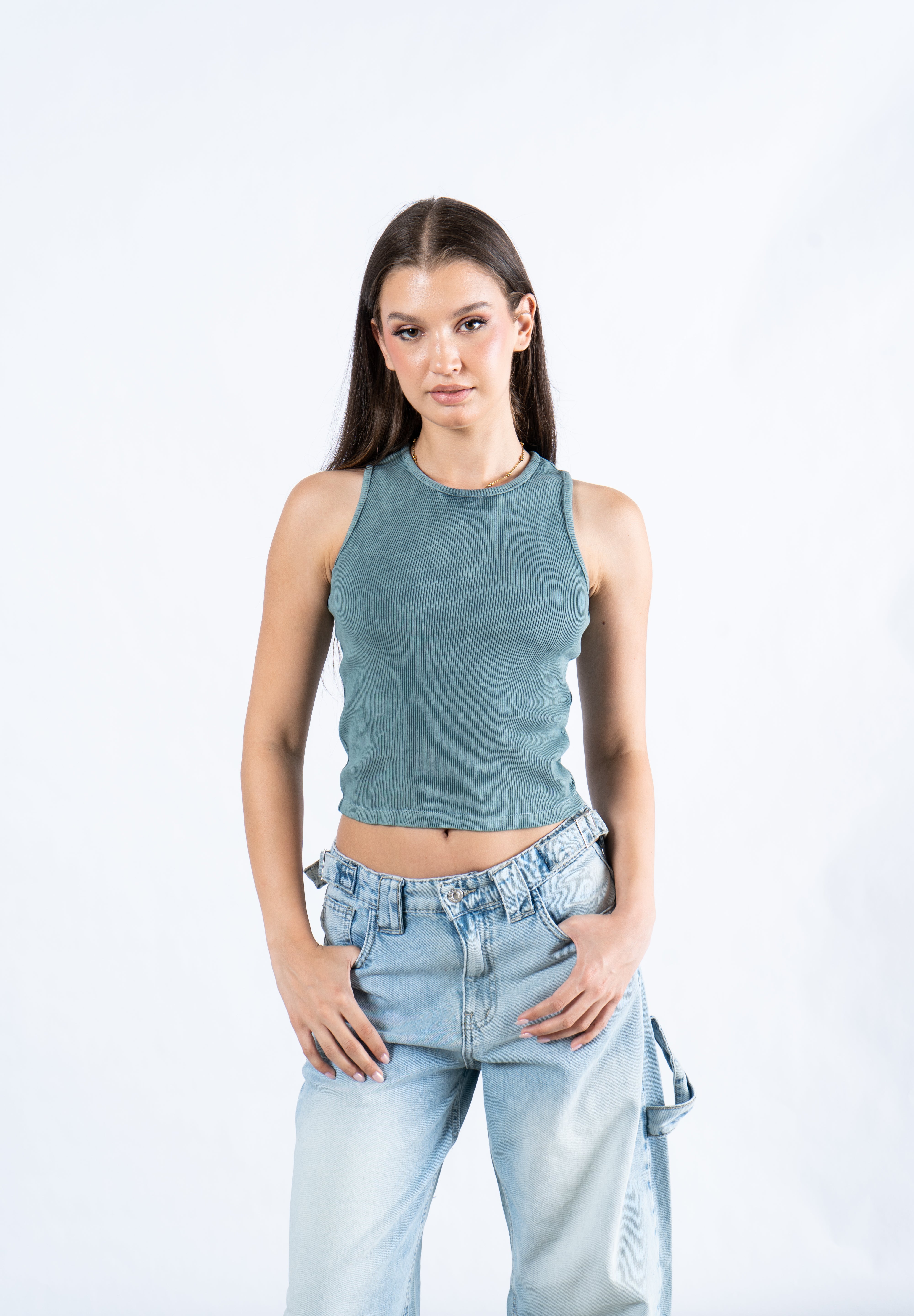 Washed Tank top