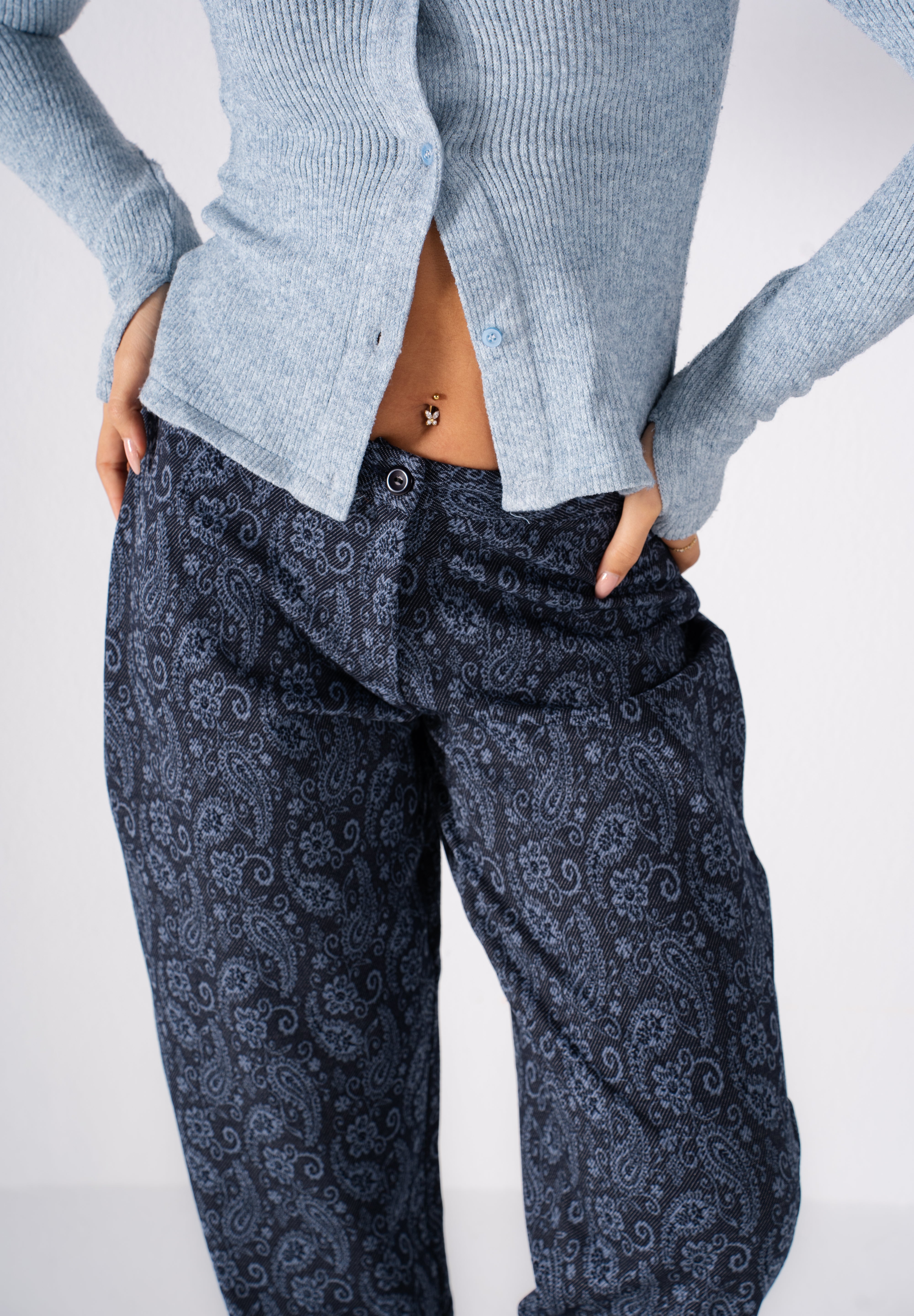 The Hippie Denim - Navy