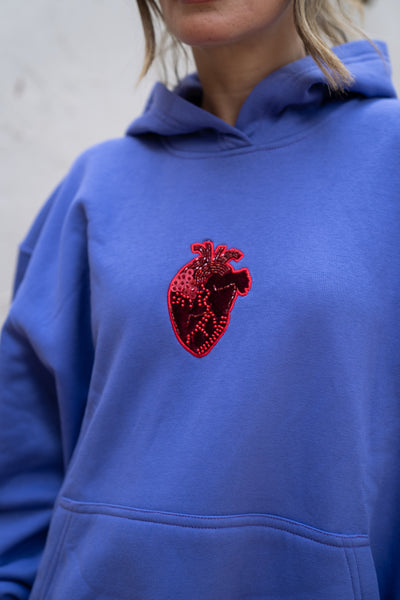 Crimson Pulse Hoodie