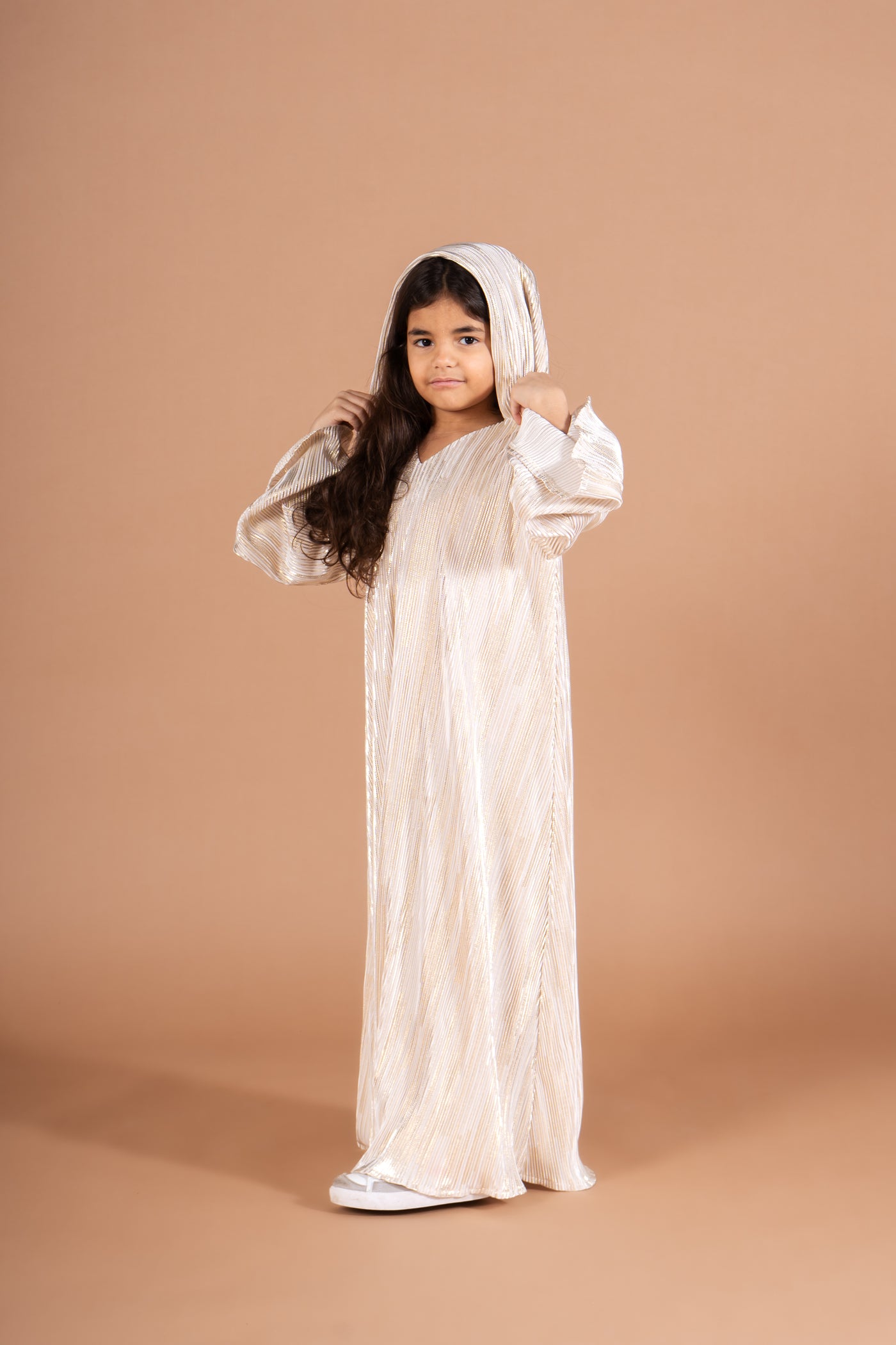 Kids Twinkle Dress - White