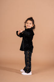 Kids Layaly Ramadan Velvet Set