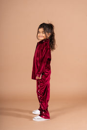 Kids Layaly Ramadan Velvet Set
