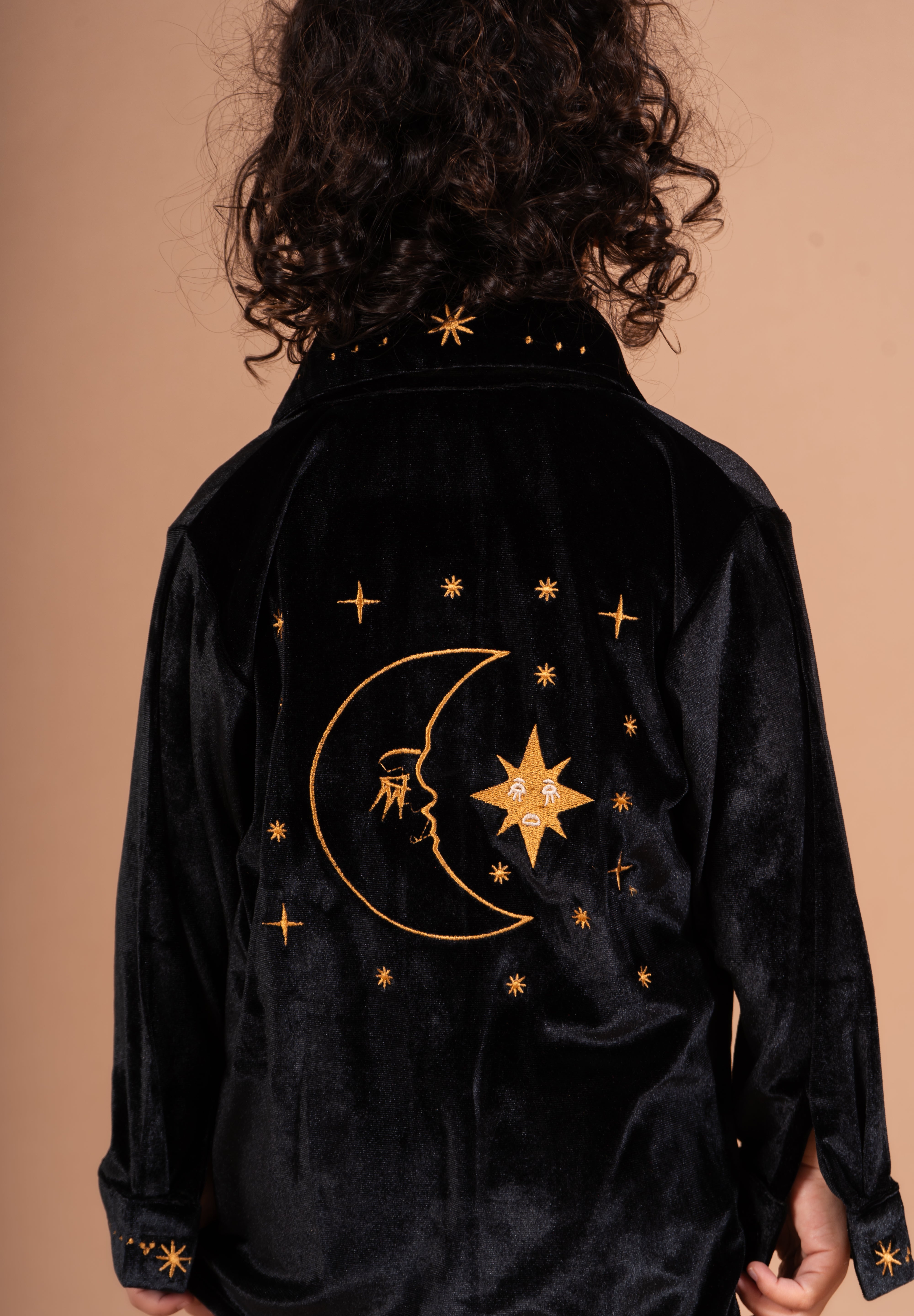 Kids Layaly Ramadan Velvet Set