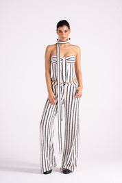 The Bling Striped Pants