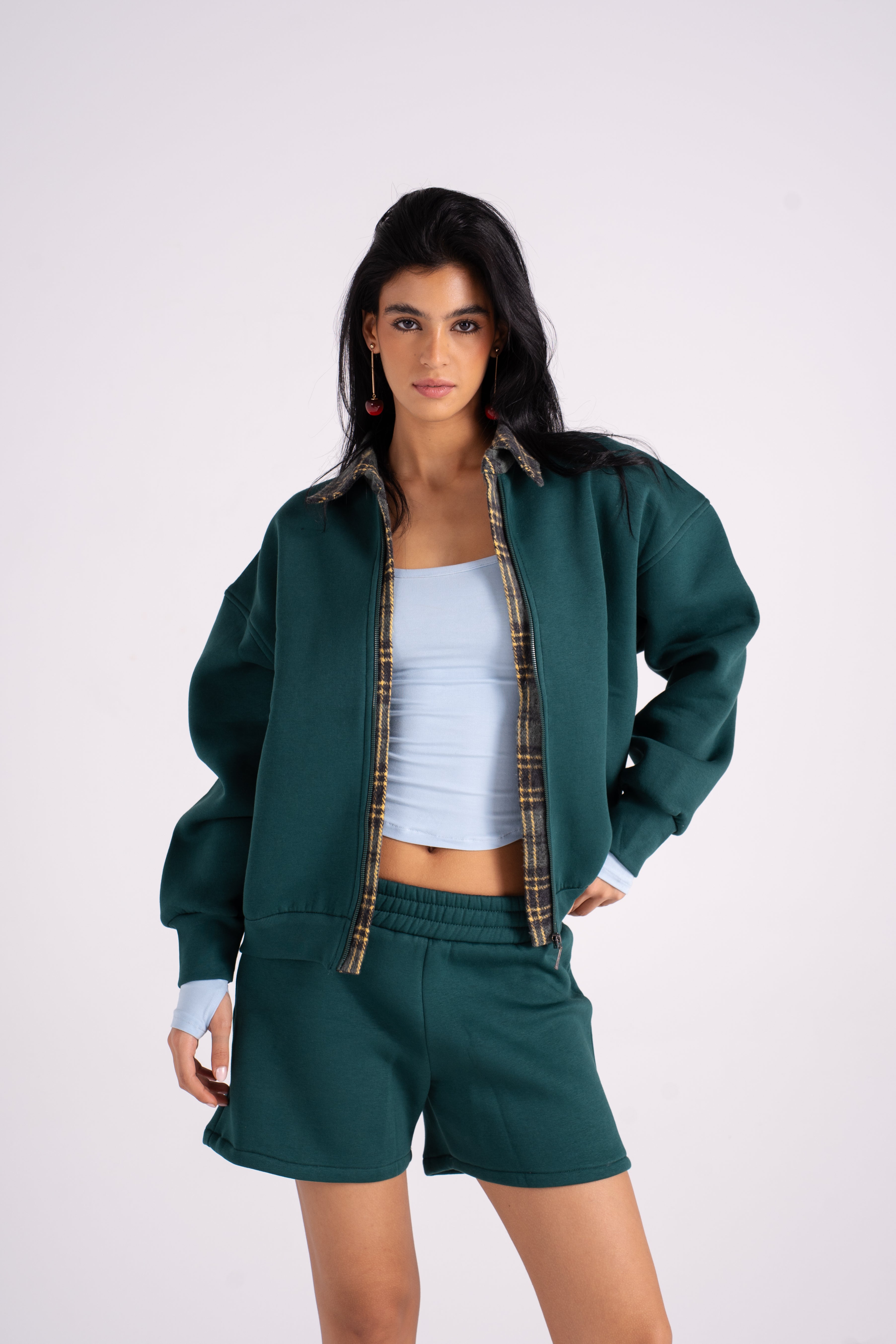 The Short Suit Jacket - Olive