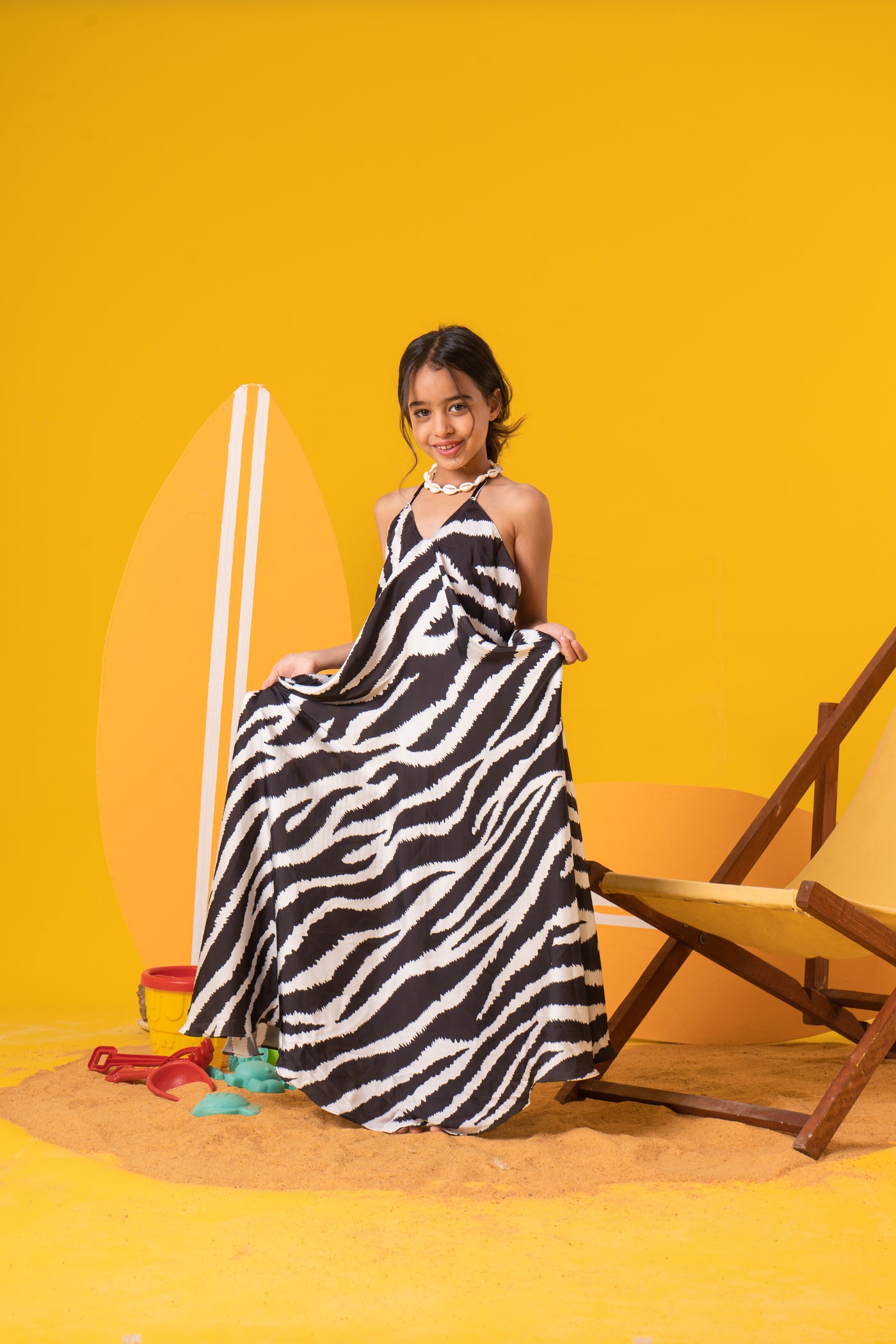 Kids Zebra Dress