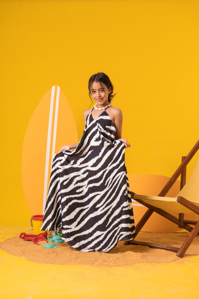 Kids Zebra Dress