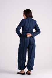 The Striped Denim Jacket