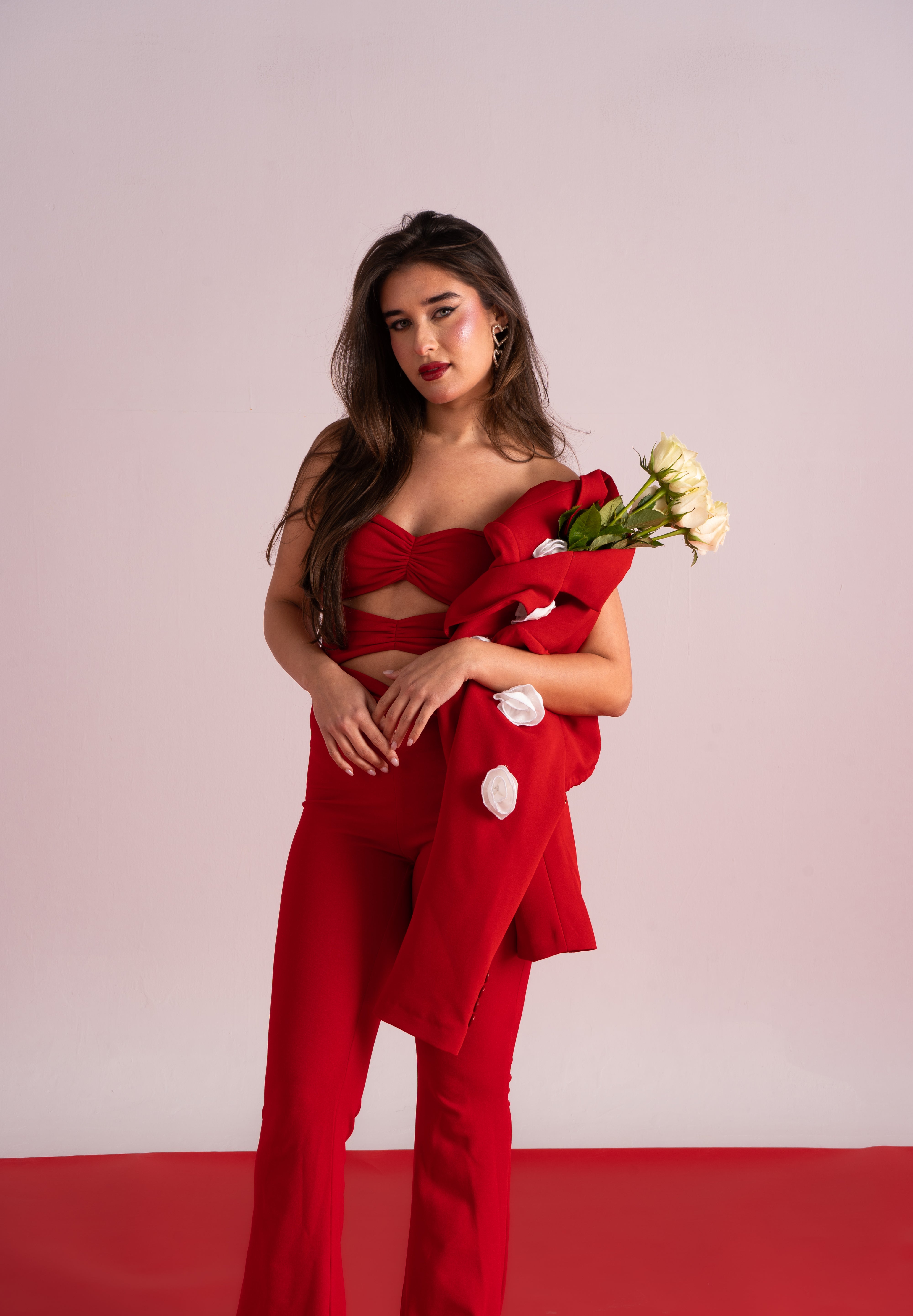 Retro Cutout Jumpsuit