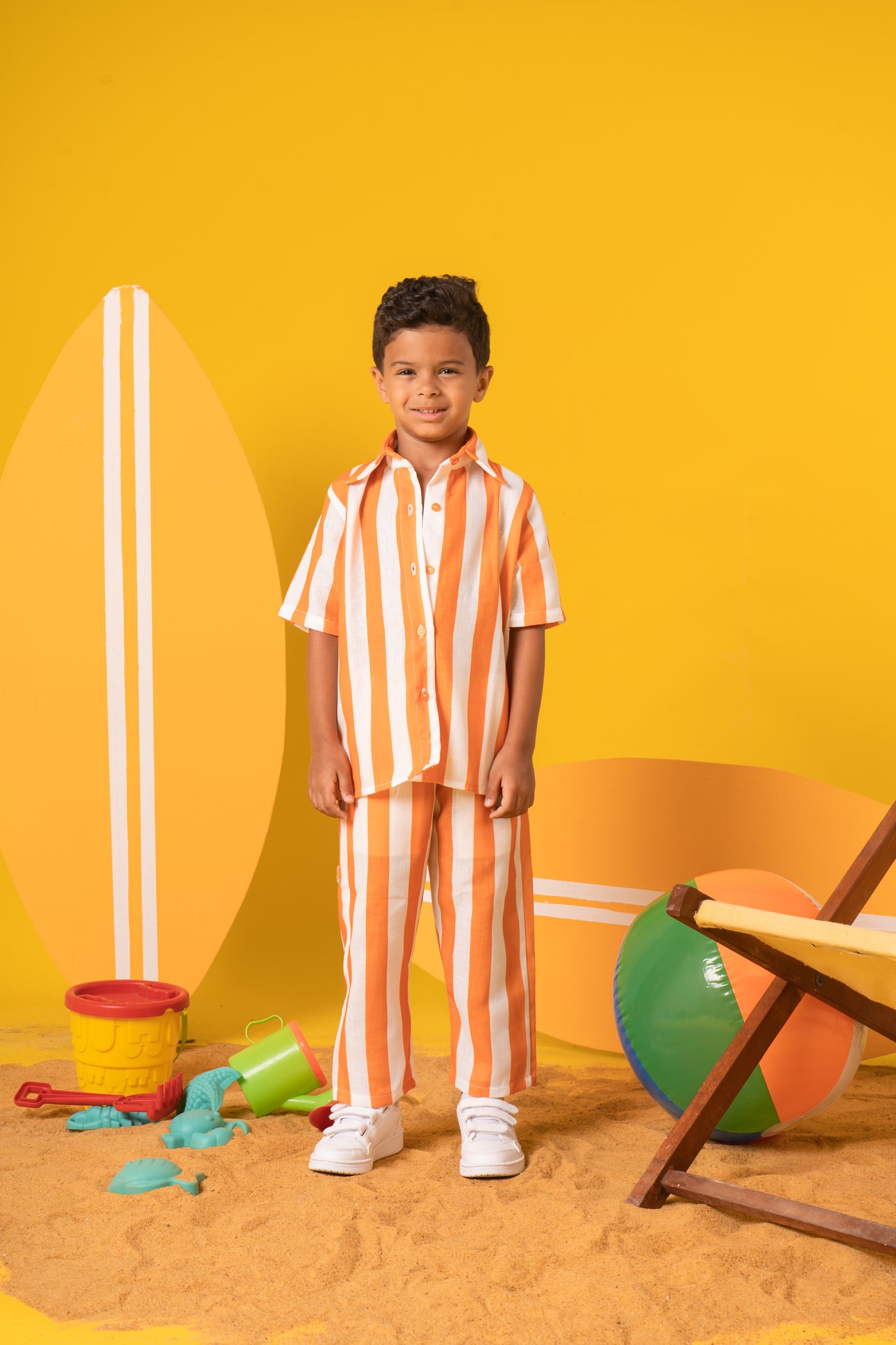 Kids Striped Pants