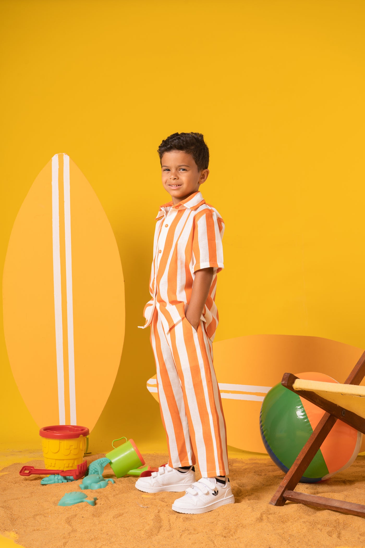 Kids Striped Pants