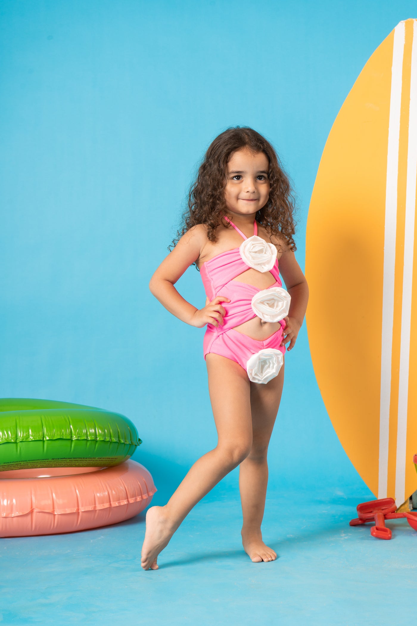 Kids Flower Swimsuit