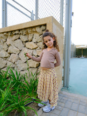 Kids Checkered Skirt