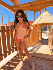 Kids Striped Bikini