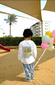 Kids Zebra Oversized Tshirt