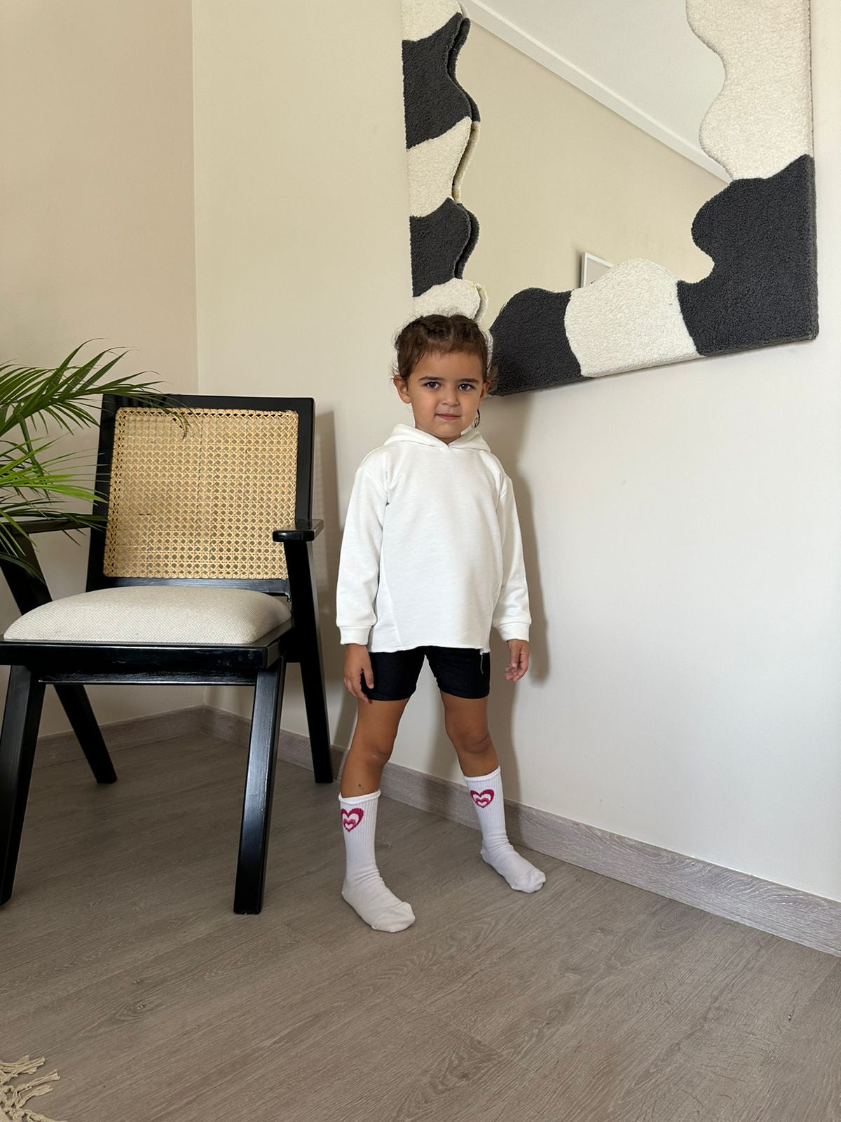 Kids Smiley Hooded Sweatshirt