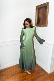 The Matcha Flare Dress