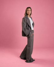 The Checkered Blazer