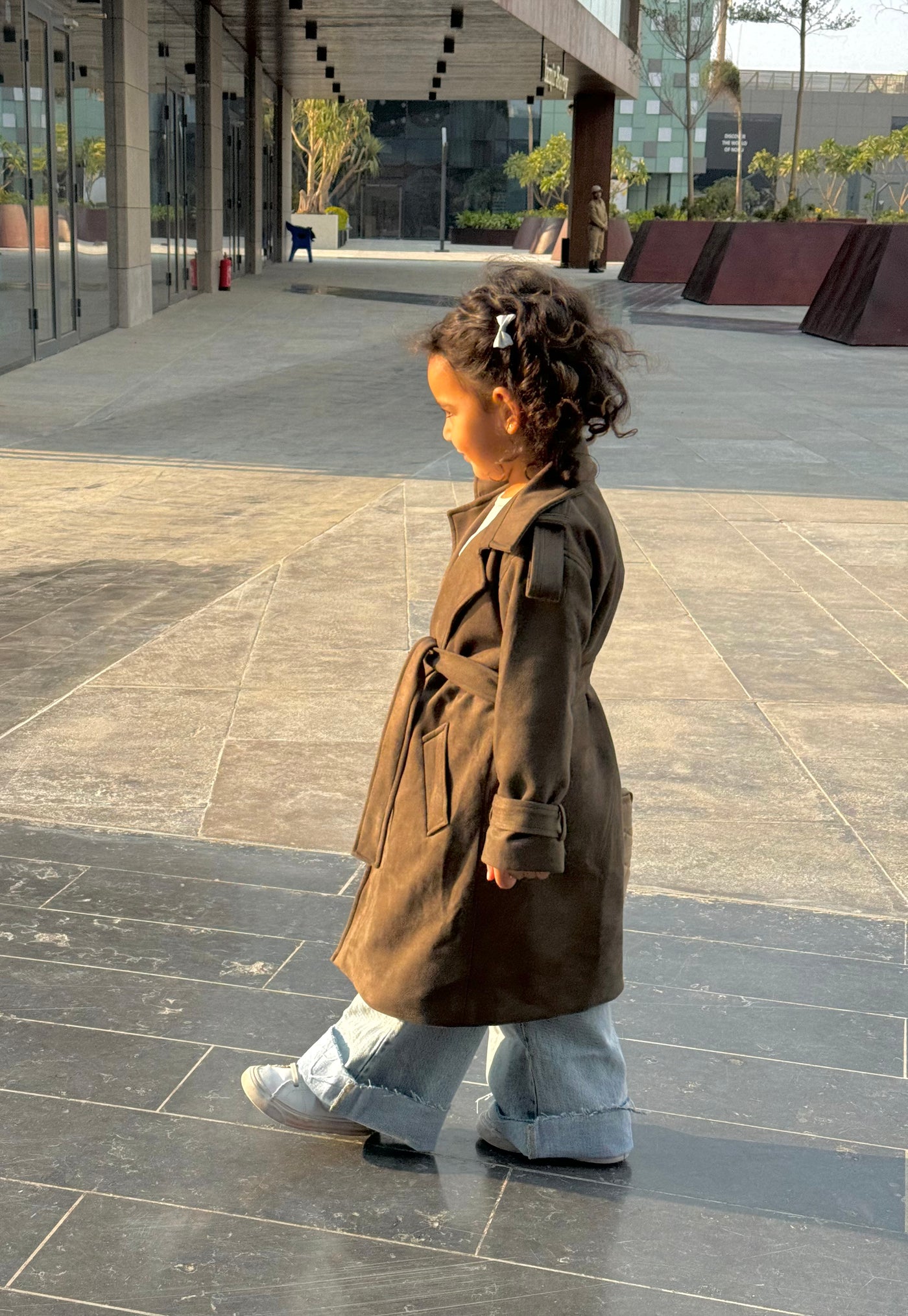 Kids Velvet Coat