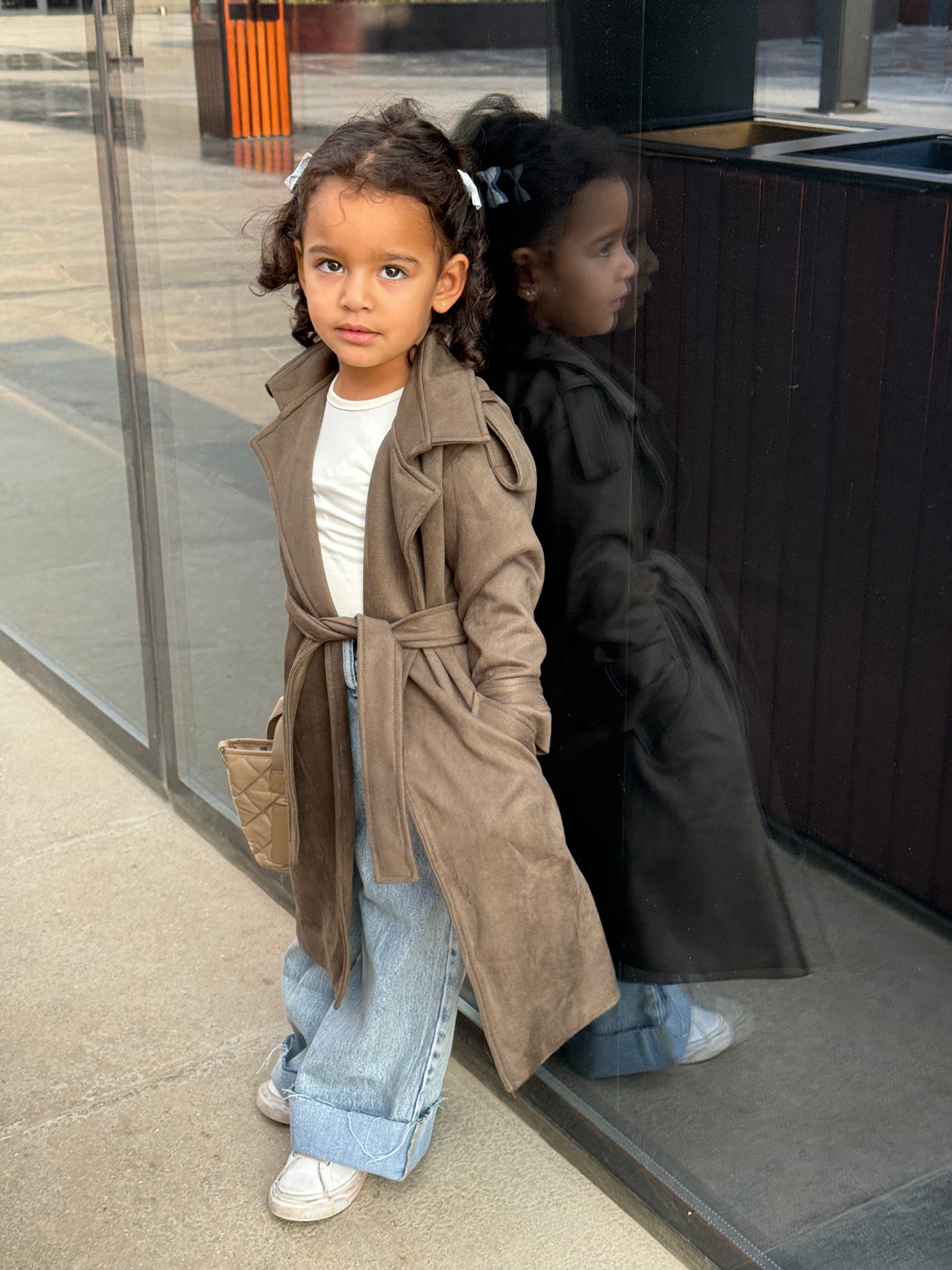 Kids Velvet Coat