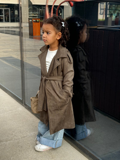 Kids Velvet Coat