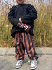 Kids Black Camel Pants