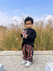 Kids Black Camel Pants