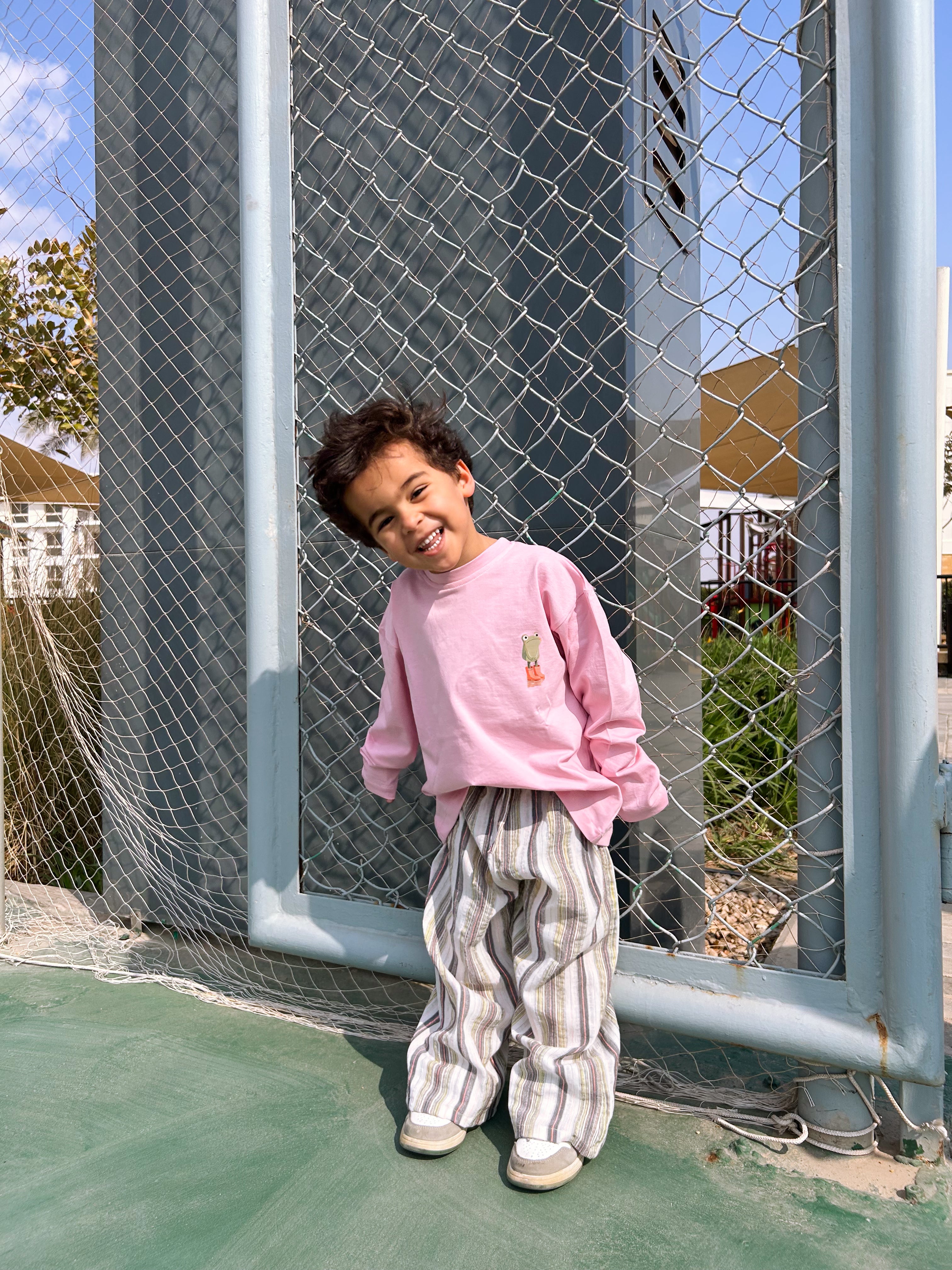 Kids Striped Pants