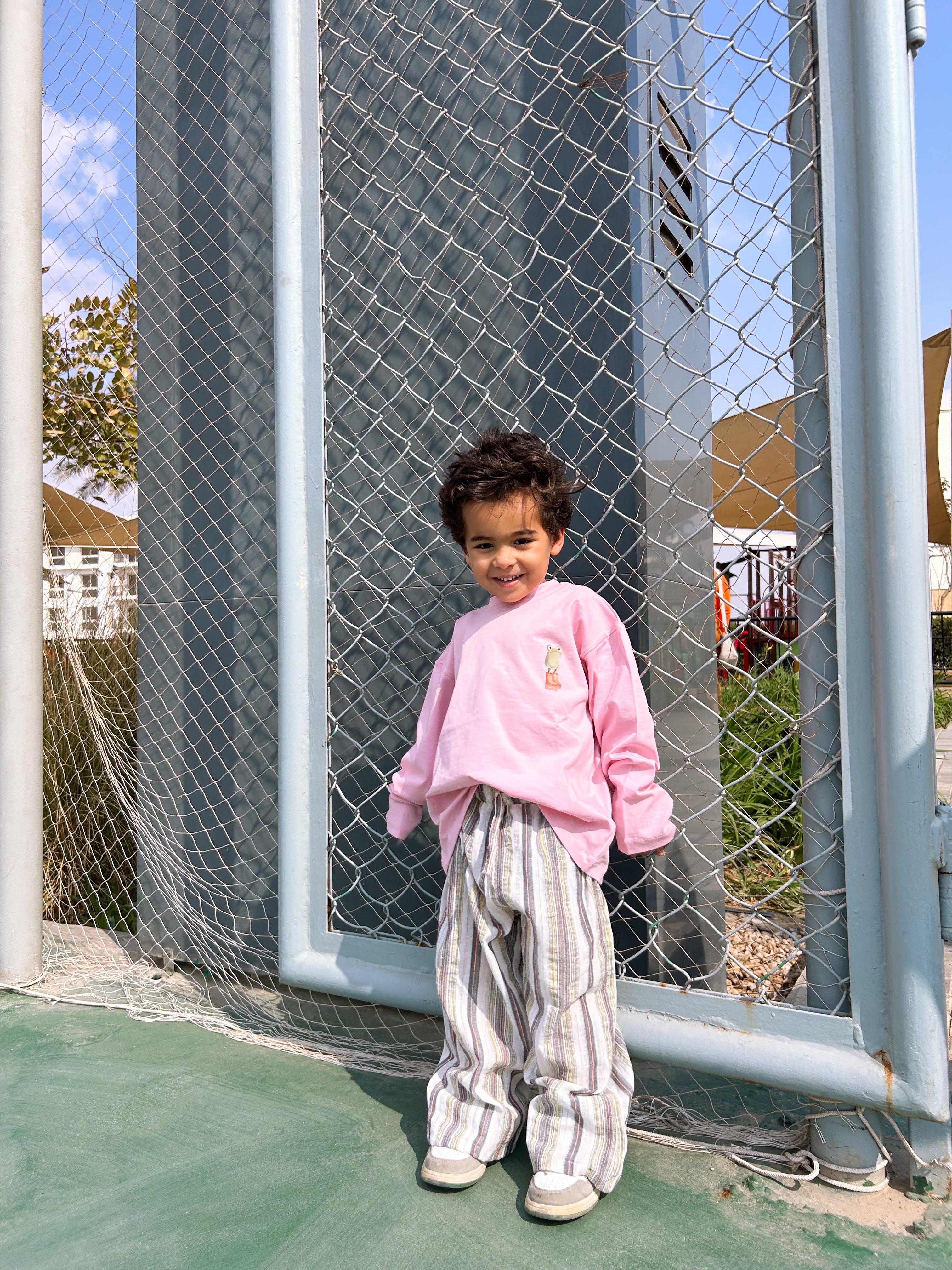 Kids Striped Pants