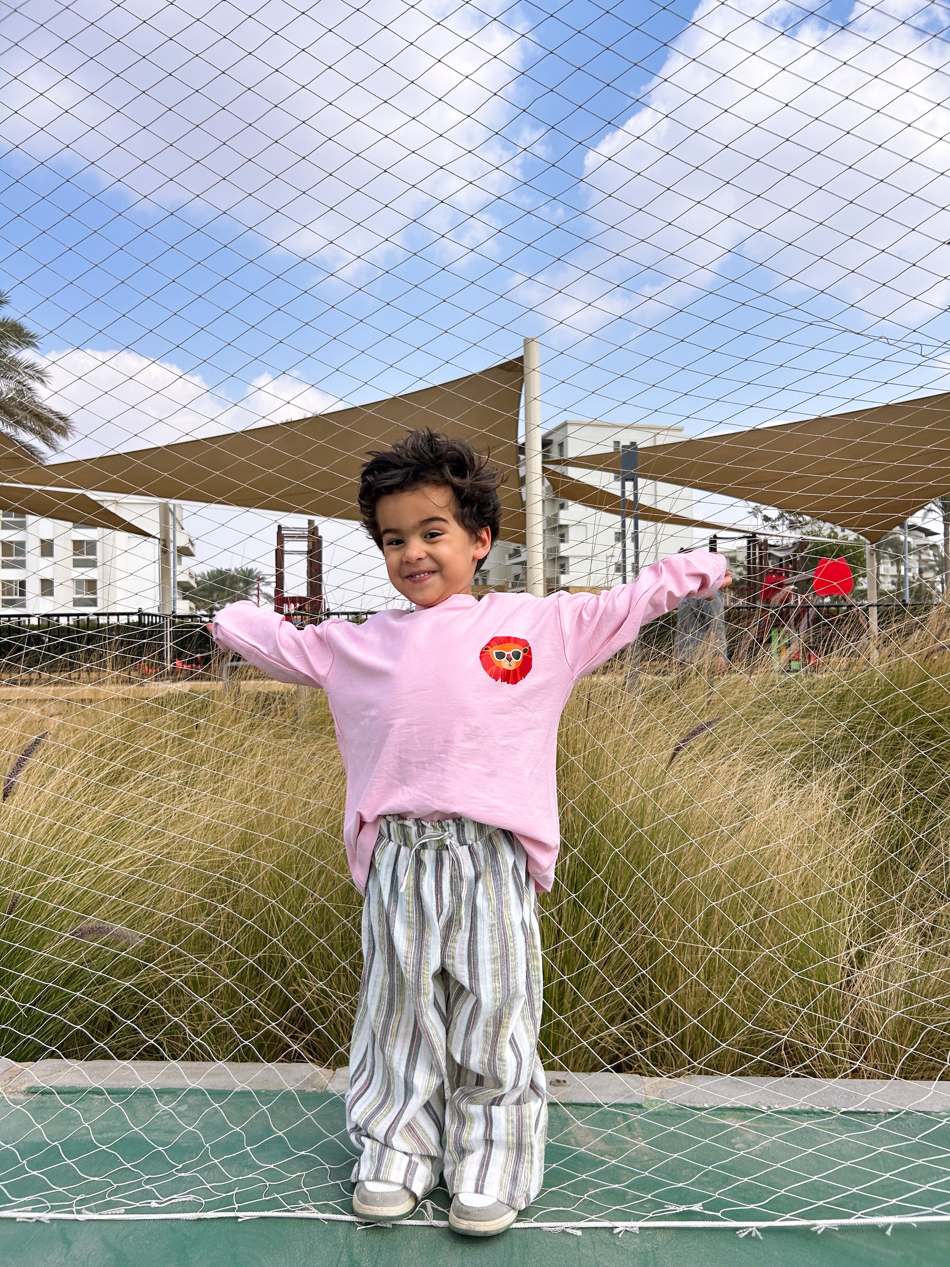 Kids Lion Oversized Tshirt