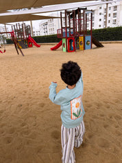 Kids Flower Oversized Tshirt