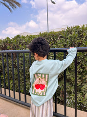 Kids Cherry Oversized Tshirt