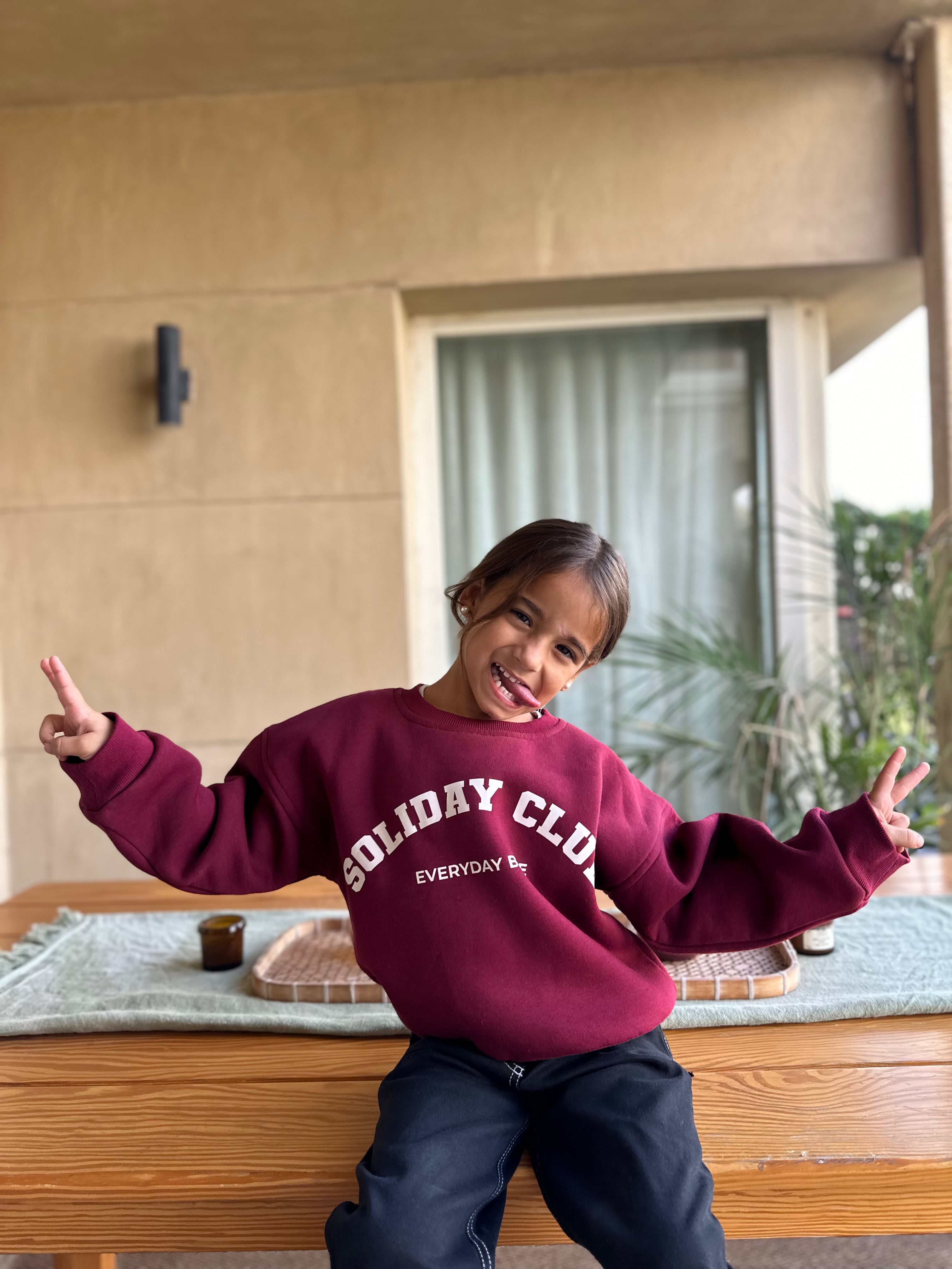 Kids The Red Club Sweater