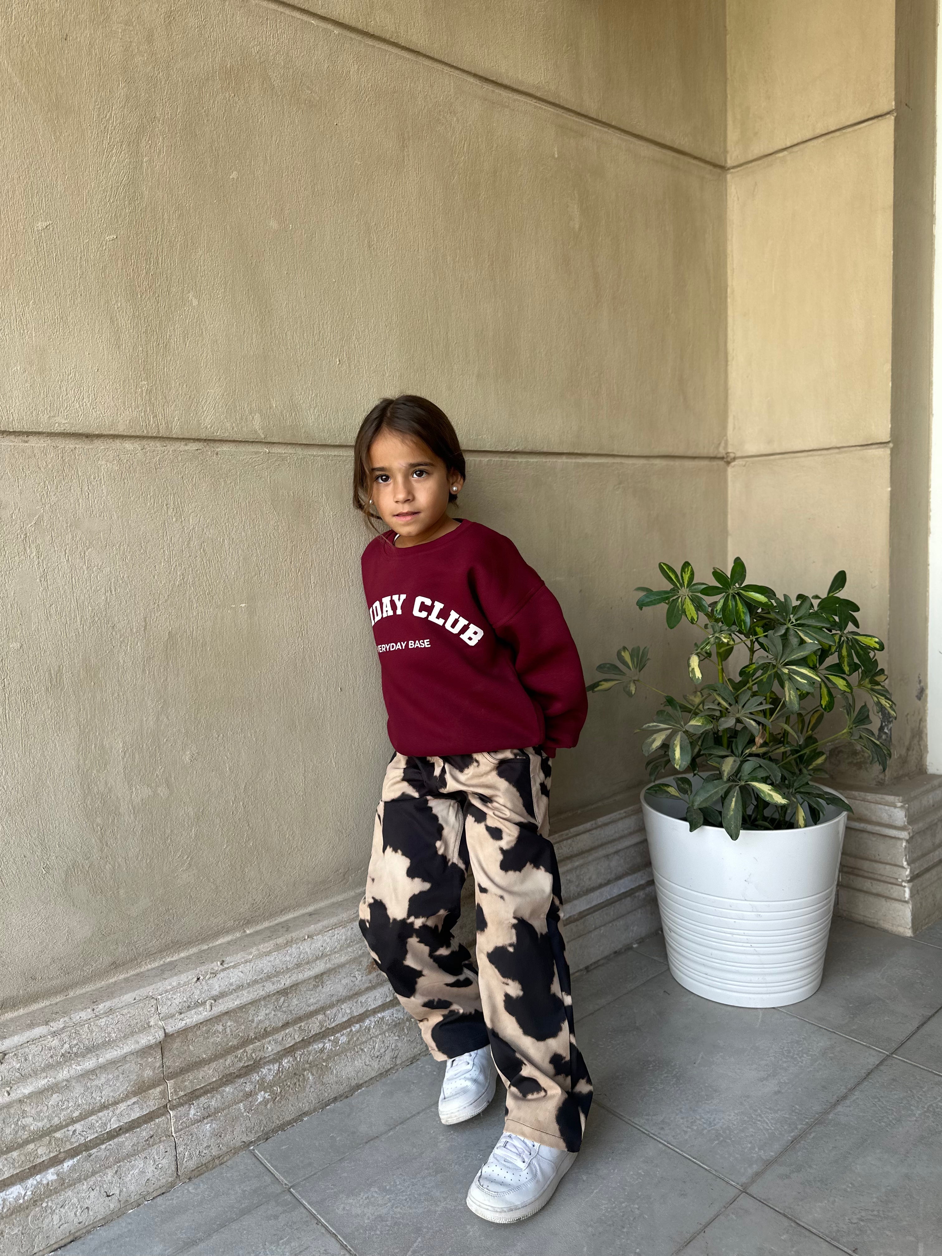 Kids Little Cow Girl Pants