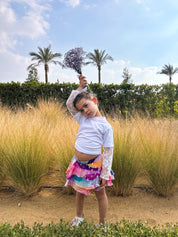 Kids Daylight Lace sleeve top